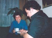 Adam Jadhav and Pilar Arroyo