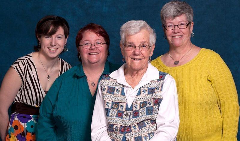 Maureen Henry, Colleen Nolan-Grob, Rose Nolan, Kathy Nolan Henry