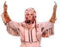 Chief Illiniwek dancing