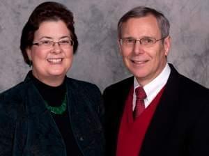 Head and shoulders image of Lissa May and John Mudrick