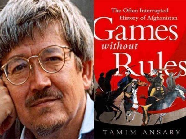 Portrait of Tamim Ansary and Book Jacket for Games Without Rules