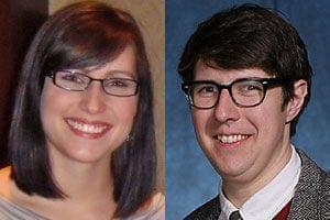 Lindsey Moon and Chris Berube