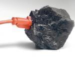 a piece of coal