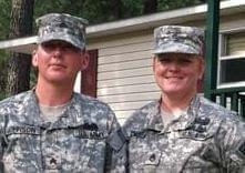 Staff Sgt. Donna Johnson and Staff Sgt.Tracy