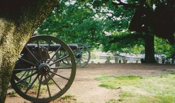 Cannon at Gettysburg