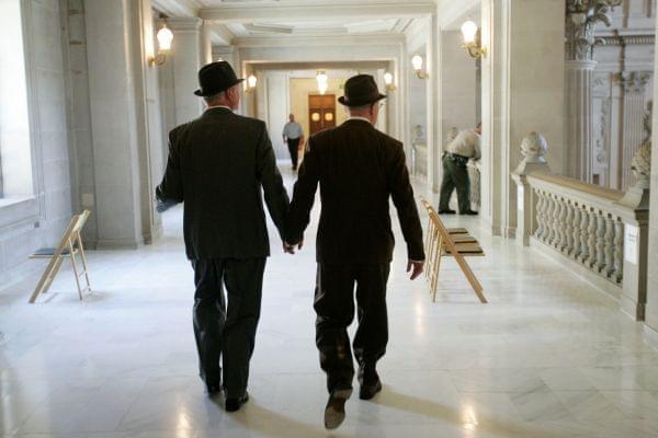 California same-sex couple gets married