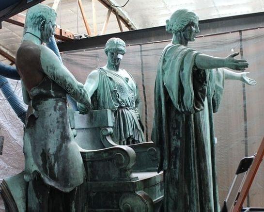 Alma Mater restoration
