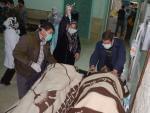Syrian victims who suffered an alleged chemical attack
