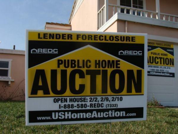 a foreclosed home