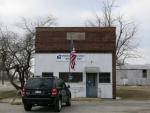 The post office in Nilwood, Ill., serves as an informal community center. 