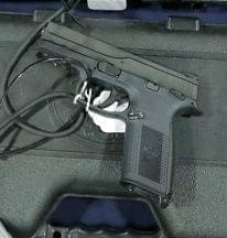 handguns displayed in Sandy, Utah