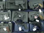 handguns displayed in Sandy, Utah