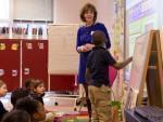 Molly Delaney at Stratton Leadership & MicroSociety Magnet School in Champaign 