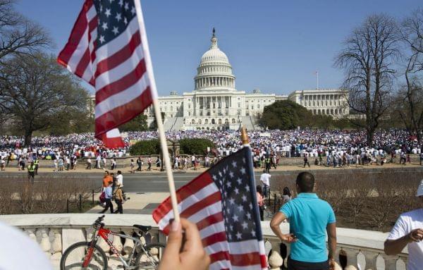 United Farm Workers - immigration rally