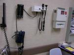 inside an exam room