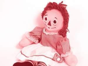 Photo of a Raggedy Ann doll