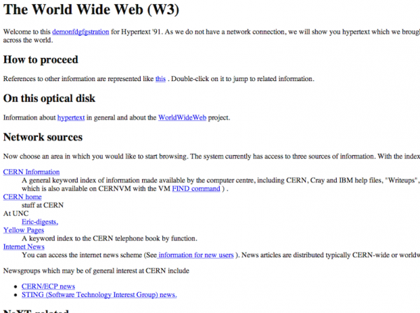 The word is misspelt because Sir Tim demonstrated the web's editing functions.