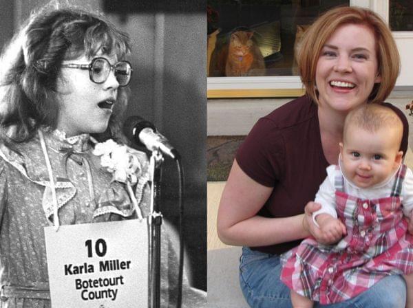 Spelling bee champ Karla Miller