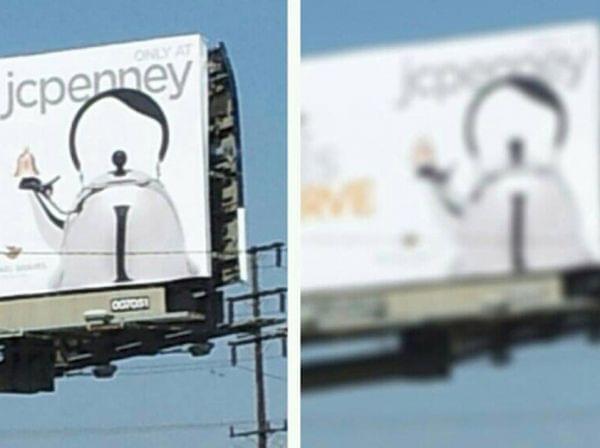 Photos of a J.C. Penney billboard in Culver City, Calif., spurred an online debate over whether the tea kettle resembles German tyrant Adolf Hitler.