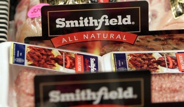 Smithfield Foods, makers of ham products under a variety of brand names, is being purchased by Chinese food maker Shuanghui International for $4.72 billion.