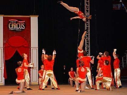 Gamma Phi Circus Performers