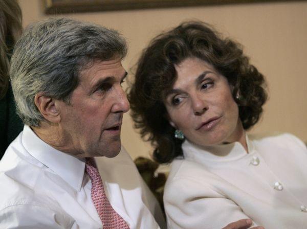 John Kerry and Teresa Heinz Kerry