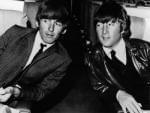 George Harrison and John Lennon,
