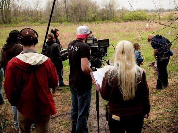 Filming for last year's Pens to Lens