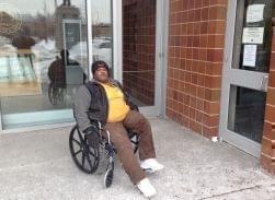 William White at the criminal registry office in Chicago