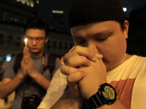 Prayers in Kuala Lampur