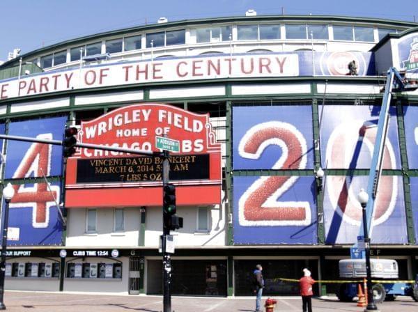 Wrigley Field on March 24