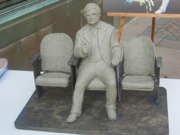 Roger Ebert sculpture model