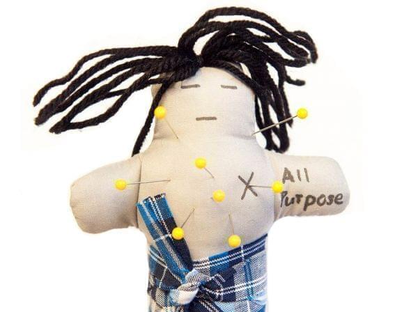 Volunteers with lower levels of blood sugar stuck more pins in voodoo dolls of their spouses than people with higher levels.