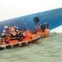 Republic of Korea Coast Guard continues their rescue work around the site of ferry sinking accident off the coast of Jindo Island on Wednesday in Jindo-gun, South Korea. Four people are confirmed dead and almost 300 are reported missing. The ferry id