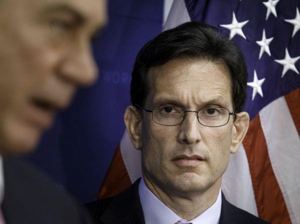 House Majority Leader Eric Cantor
