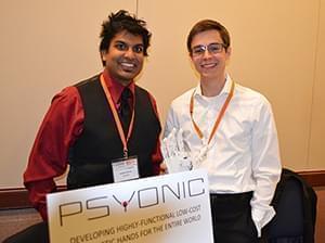 Aadeel Akhtar (l) and Patrick Slade (r), co-founders, PSYONIC
