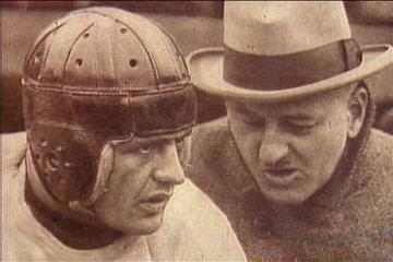 Red Grange with Coach Zuppke