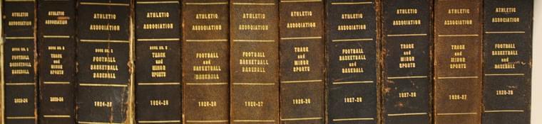 Books on a shelf