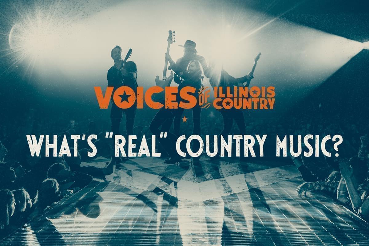 Voices of Illinois Country title screen for Whats Real Country Music