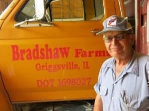 At 74-years-old, farmer Phil Bradshaw is still a familiar face on the civic scene in Pittsfield, Ill. 