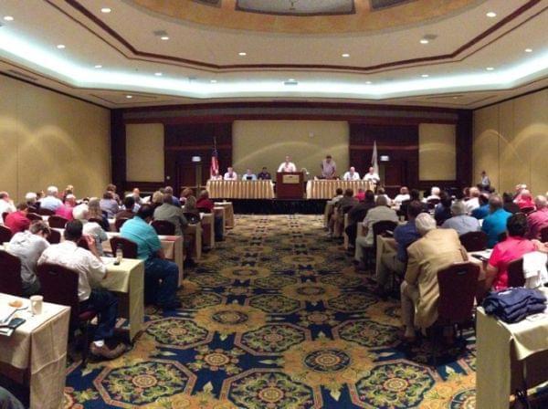 More than a hundred Republicans heard from their party leaders and top candidates at the State Central Committee and County Chairmen’s Association meeting on Thursday in Springfield.