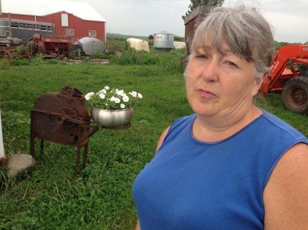 After joining a food hub, Donna O’Shaughnessy was able to quit her job as a nurse to work full-time on her farm. 
