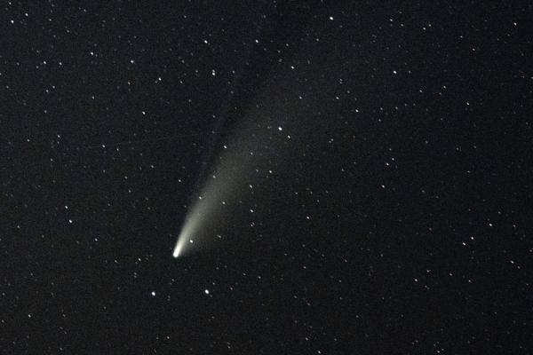 Comet NEOWISE seen on July 17, 2020.