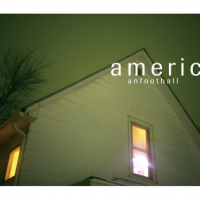 American Football album cover of the house in Urbana, IL.