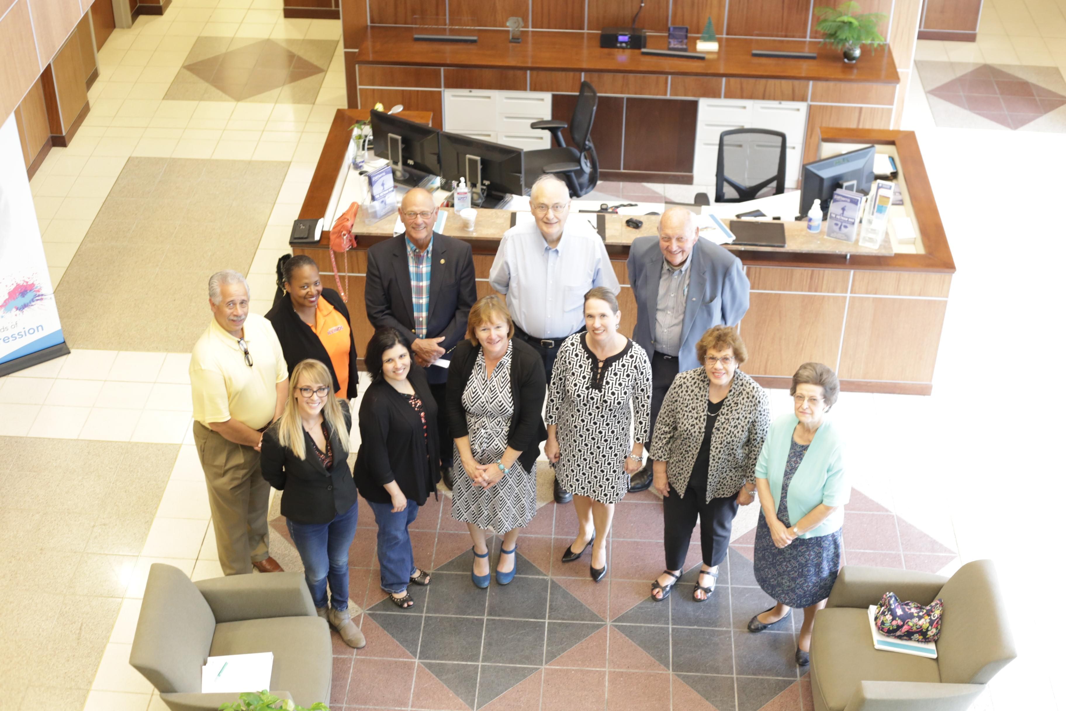 group photo of WILL Community Advisory Committee
