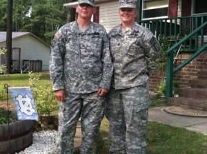 Staff Sgt. Donna Johnson and Staff Sgt.Tracy 