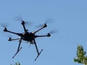 an unmanned aerial vehicle 