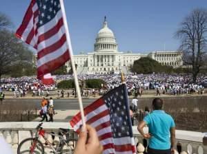 United Farm Workers - immigration rally
