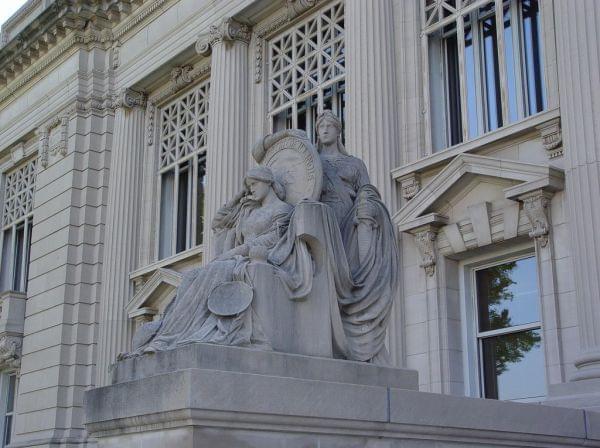 The Illinois Supreme Court building in Springfield, Ill.