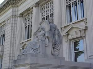 The Illinois Supreme Court building in Springfield, Ill.